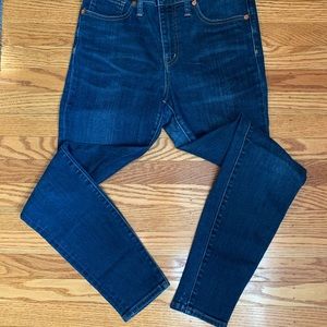 Madewell 9” Highrise Skinny Jeans